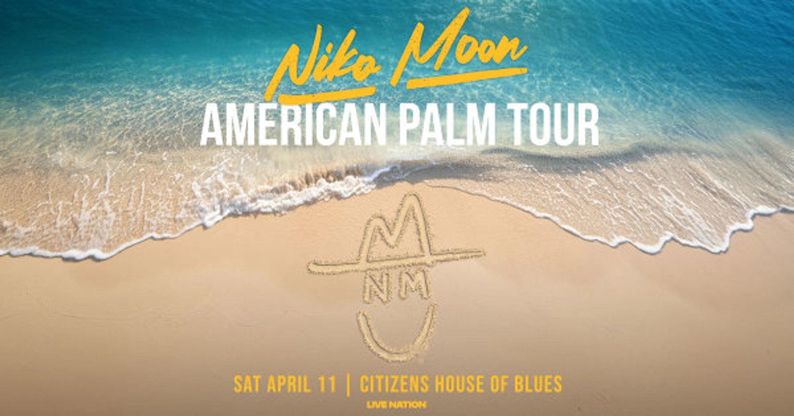 Niko Moon at Citizens House of Blues