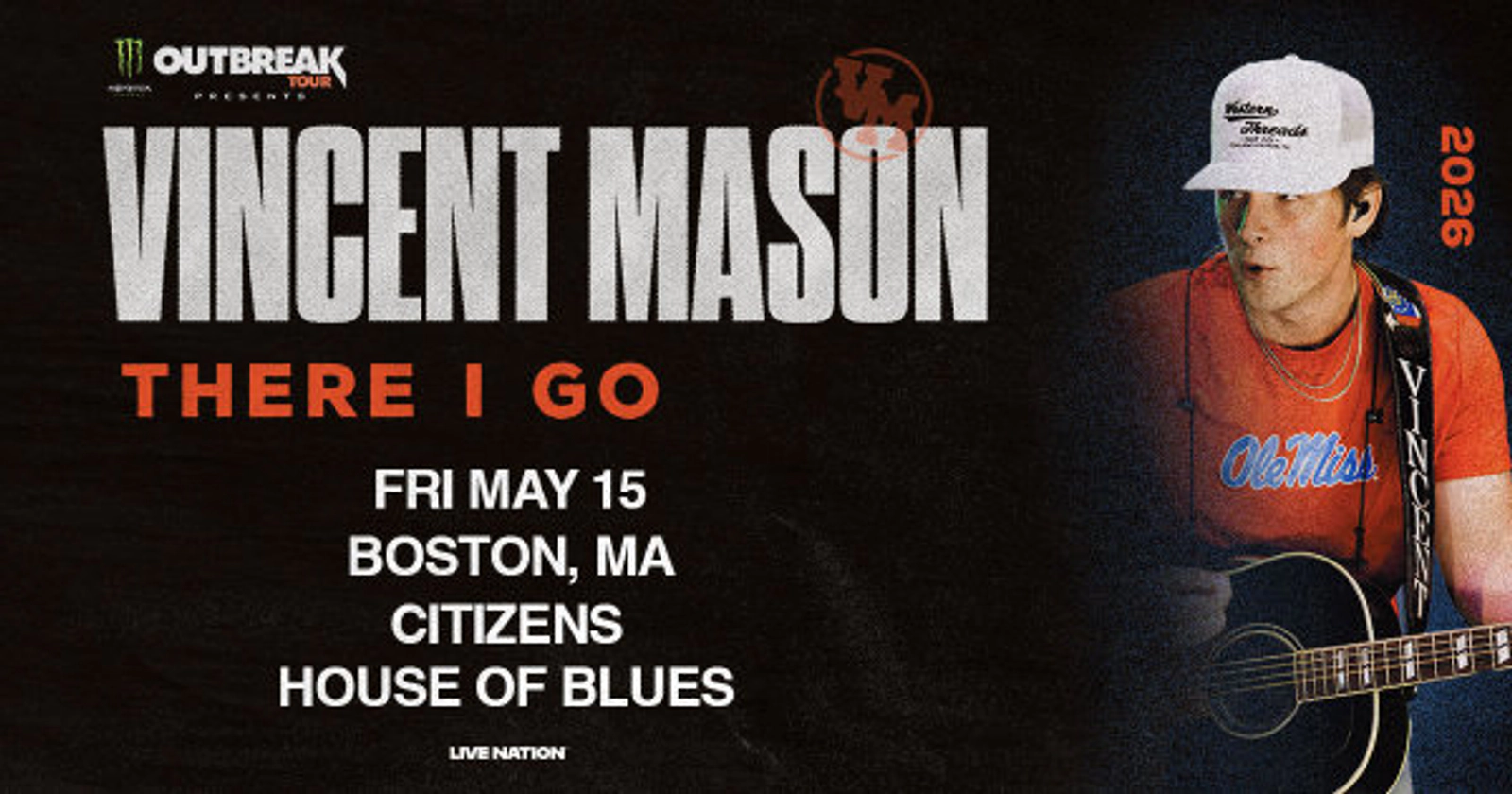 Vincent Mason at Citizens House of Blues