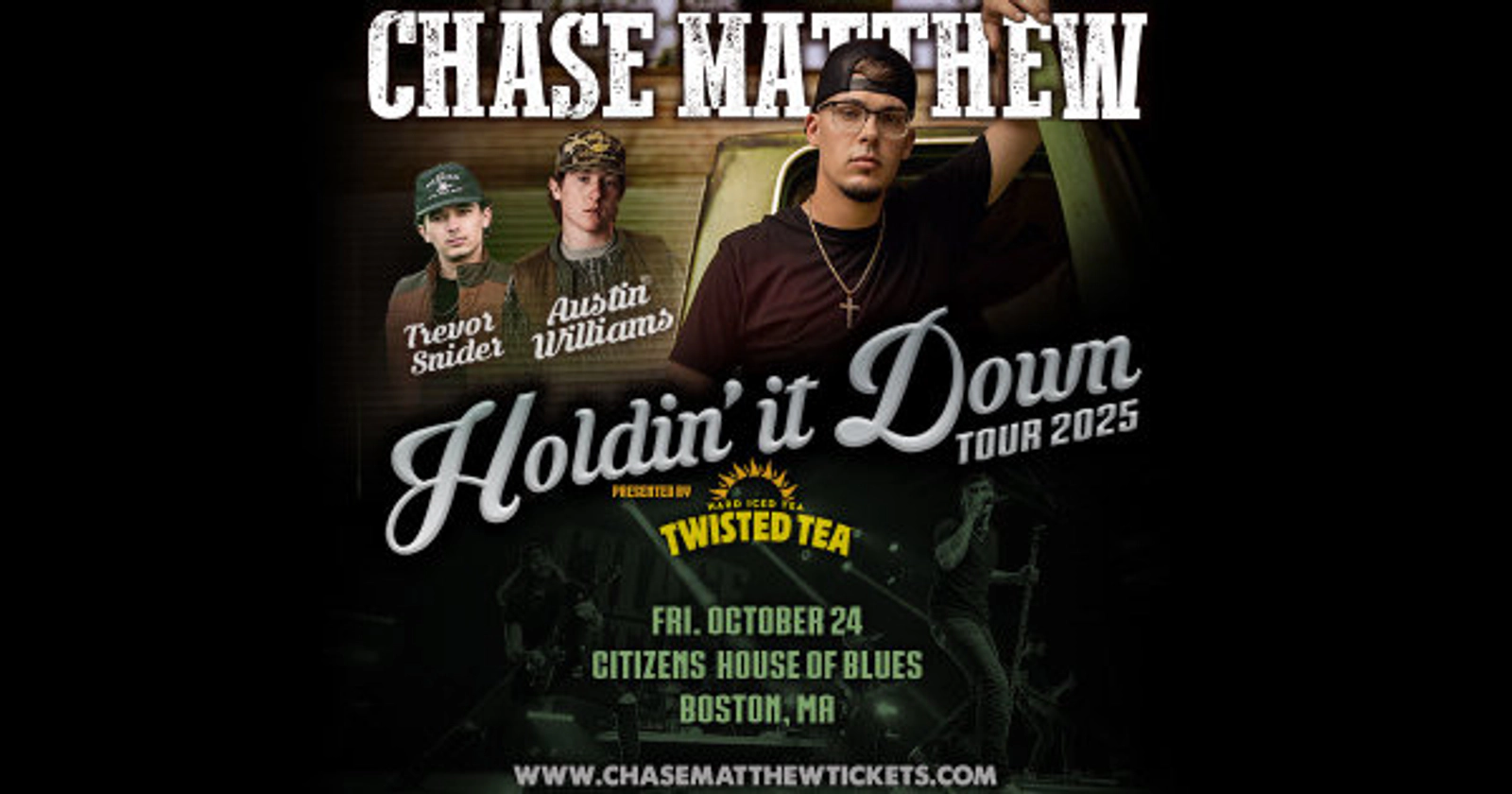 Last Chance for Chase Matthew Tickets