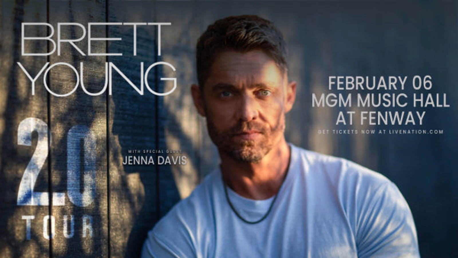 Brett Young at MGM Music Hall Fenway