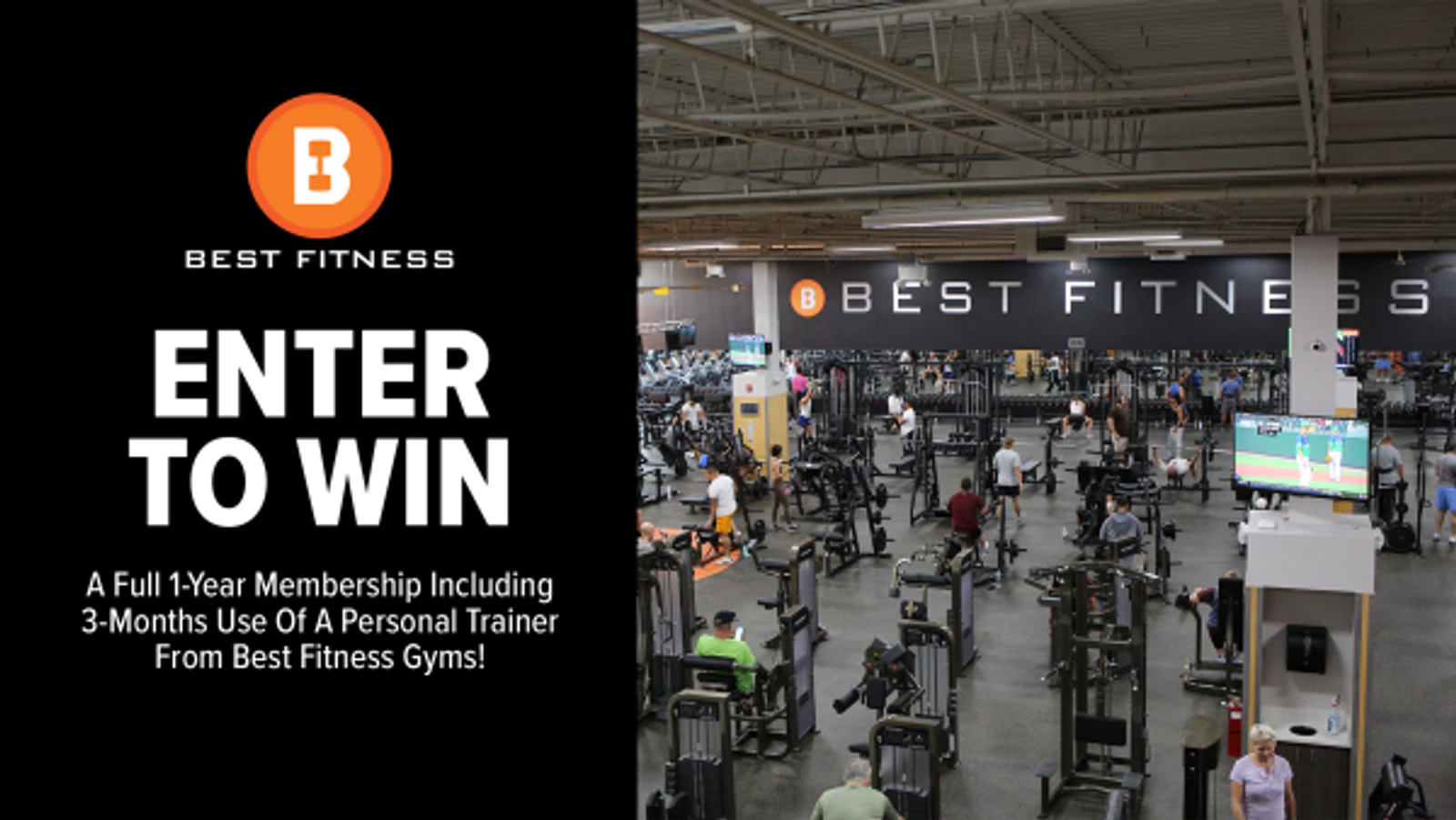 Best Fitness 60-day Challenge Membership giveaway