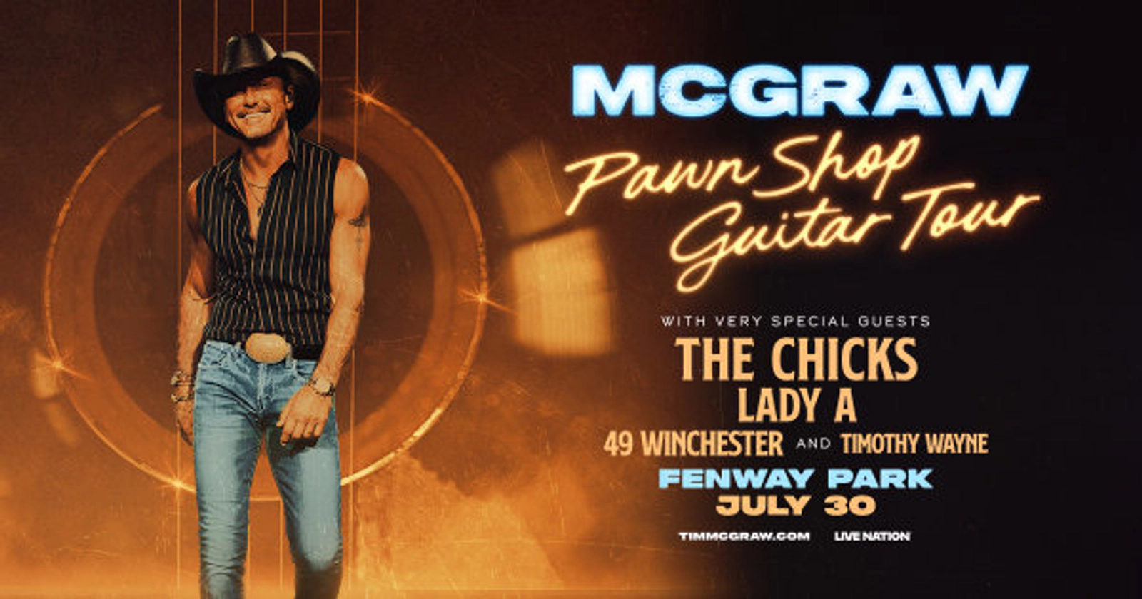 Tim McGraw at Fenway Park