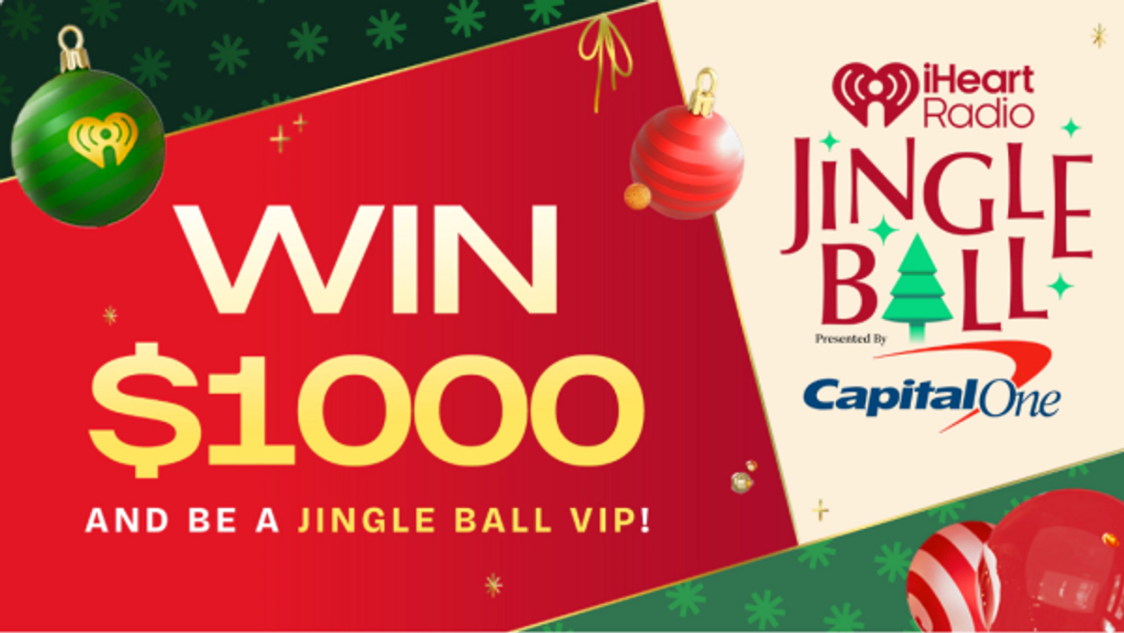 Listen To Win $1,000 & Be A Jingle Ball VIP - Sponsored Locally By: Westgate Jewelers!
