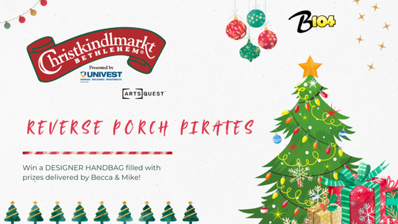 Becca and Mike's Reverse Porch Pirates Giveaway!