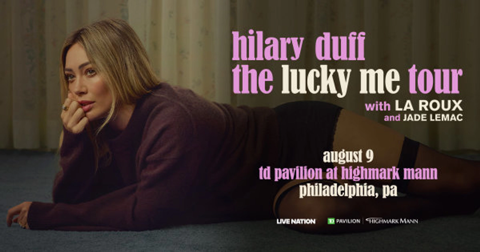 Score Hilary Duff Tickets in Philly!