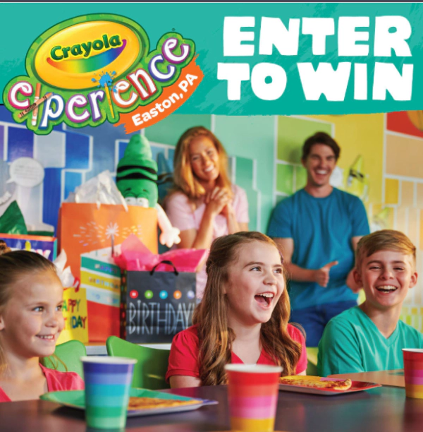 Win a COLORFUL Birthday Party at the Crayola Experience in Easton!