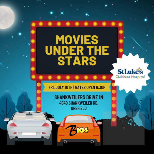B104 MOVIES UNDER THE STARS 2026 - Win Family Movie Prize Packs!