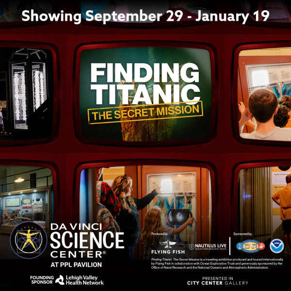 Win tickets to see Finding Titanic at Da Vinci Science Center!