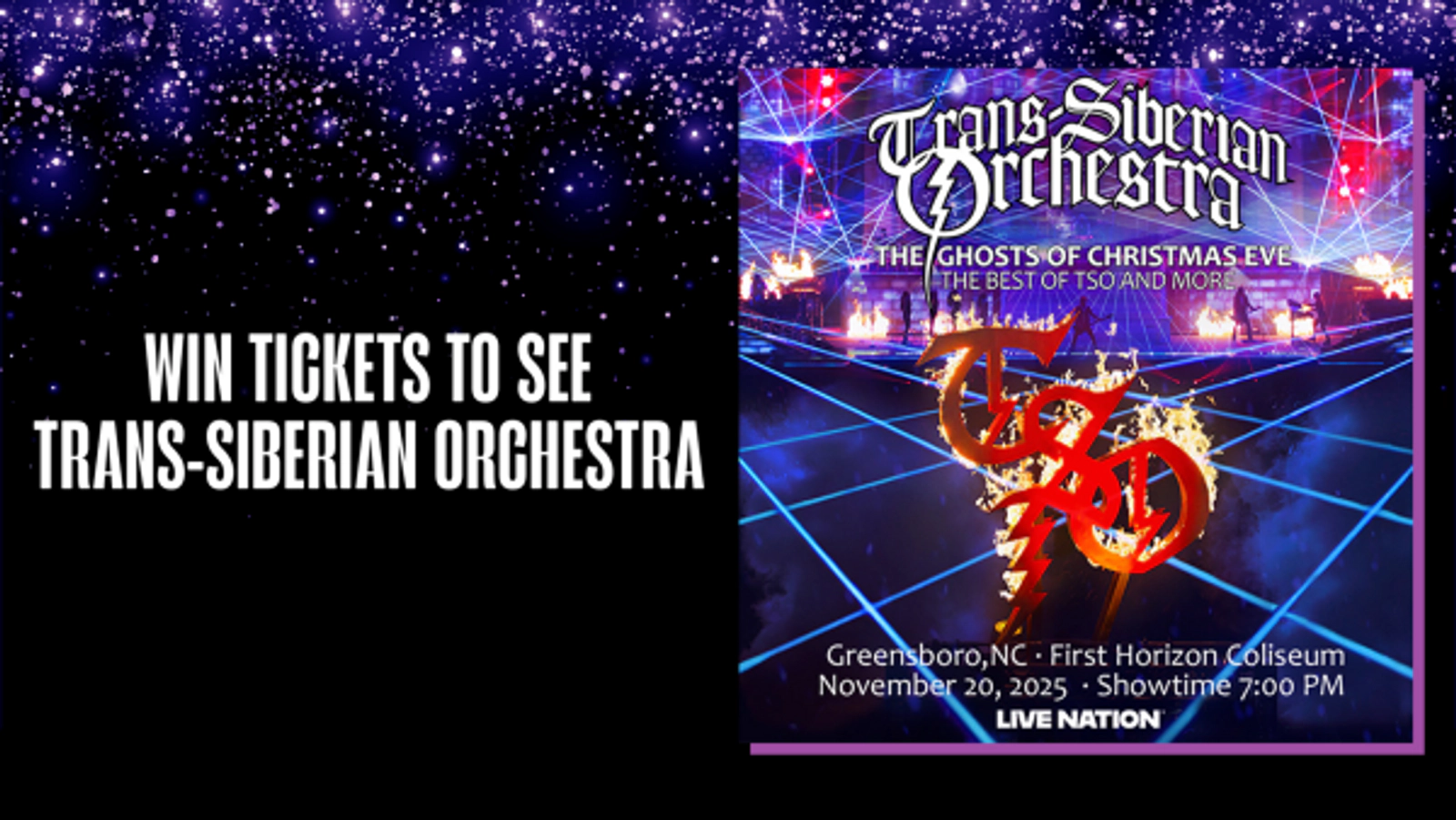 Win tickets to see Trans-Siberian Orchestra