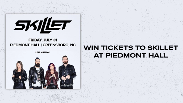 Win Tickets to Skillet at Piedmont Hall