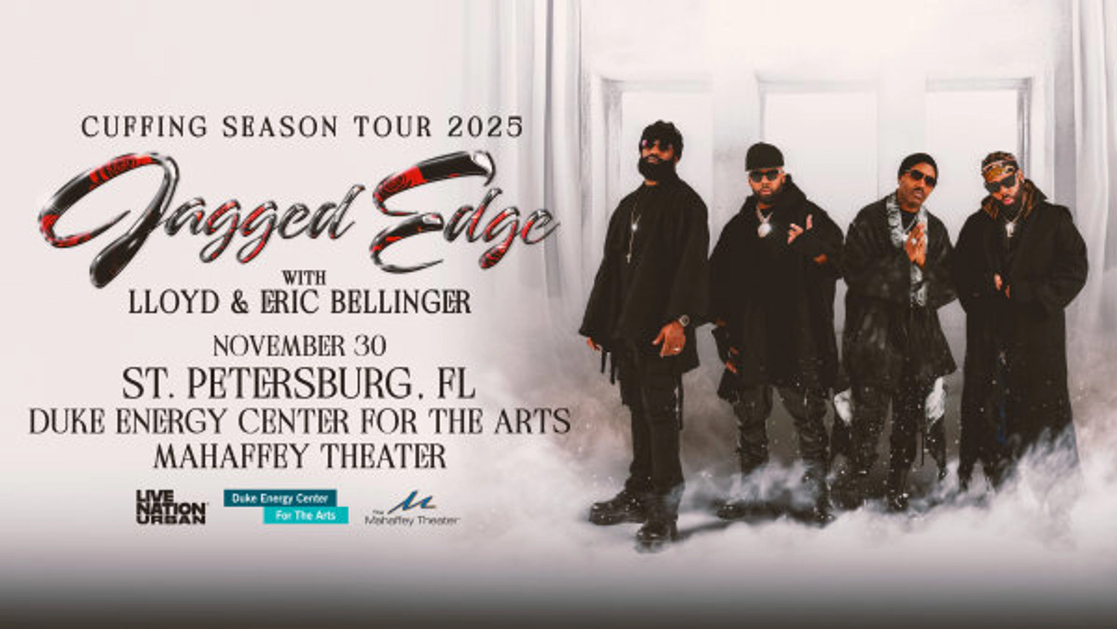 Win Tickets To Jagged Edge's 'Cuffing Season Tour'