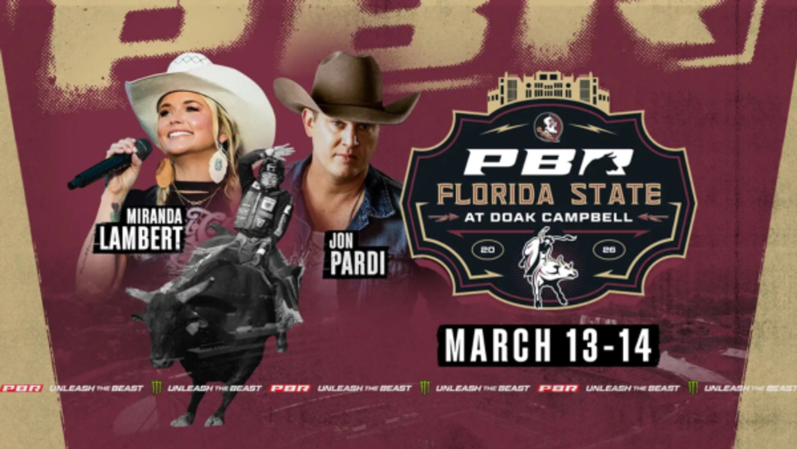 Win Tickets to see PBR at Doak Cambell Stadium