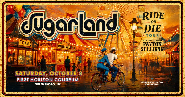 Win Sugarland Ride or Die Tour Tickets 2026!