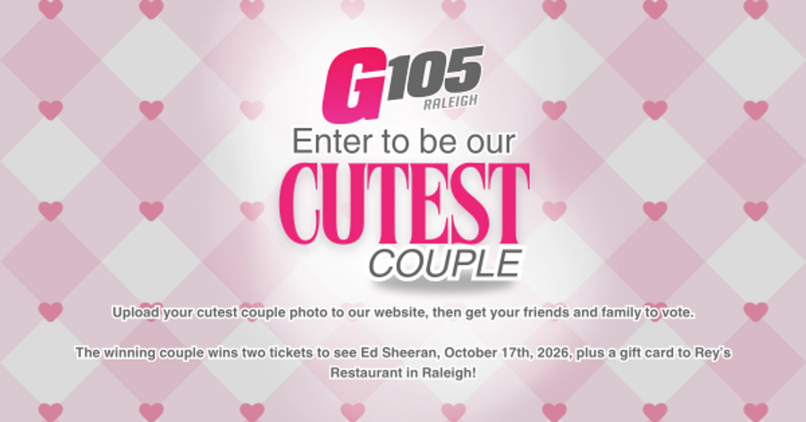 G105's Cutest Couple 2026!