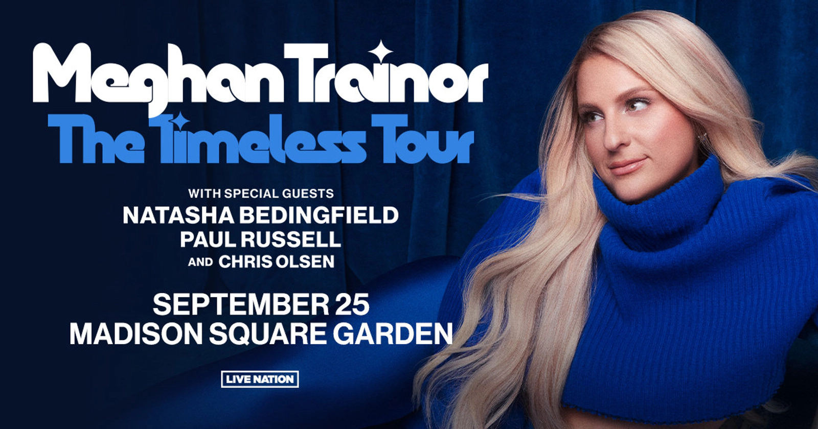 Enter For A Chance To Win A Pair Of Tickets To See Meghan Trainor