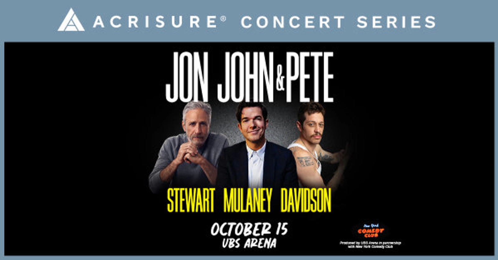 Win Tickets To See Jon, John, & Pete