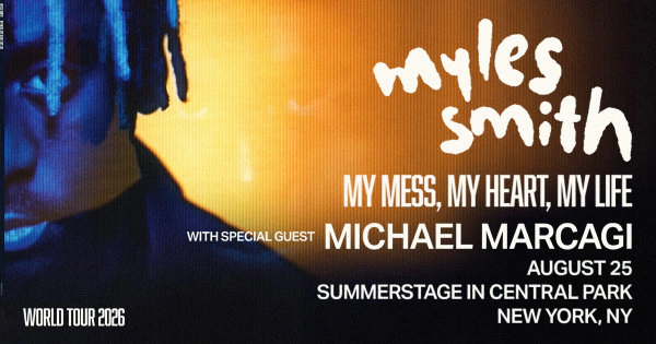 Win Tickets to see Myles Smith at Summer Stage!
