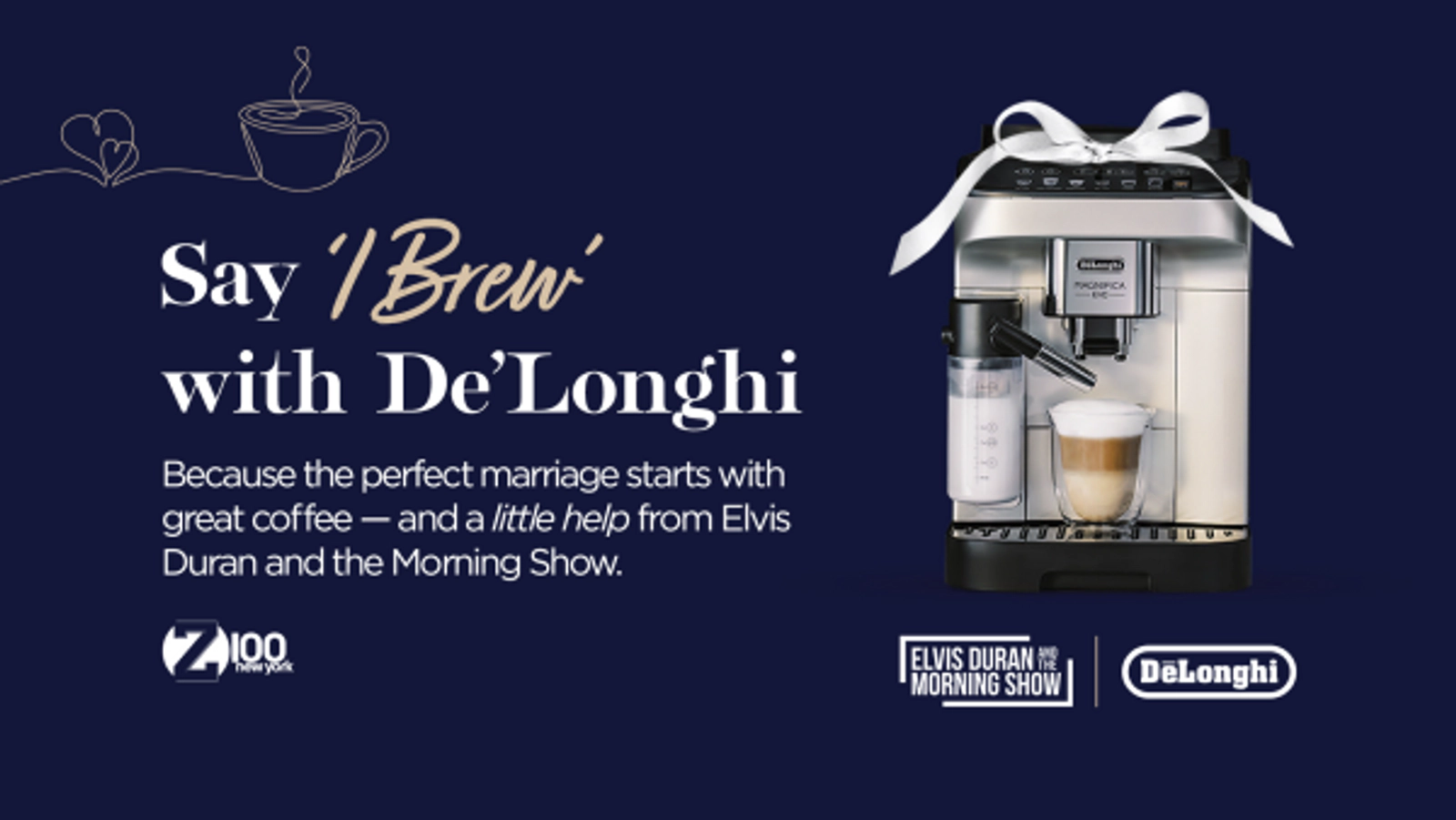 Say ‘I Brew’ with De’Longhi