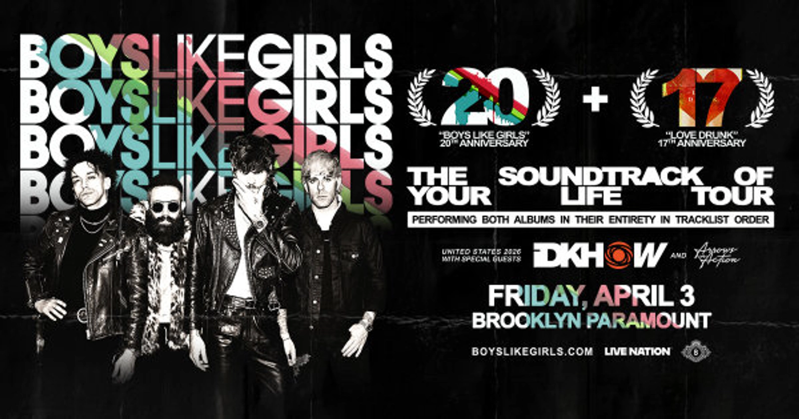 Win Tickets To See Boys Like Girls At Barclays Center!