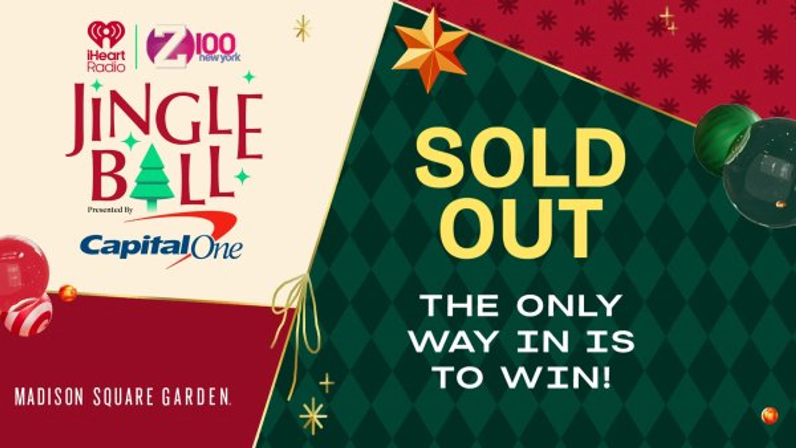 Win Tickets To Z100 Jingle Ball 2025!
