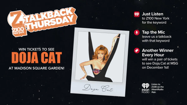 Win Ticket To See Doja Cat!