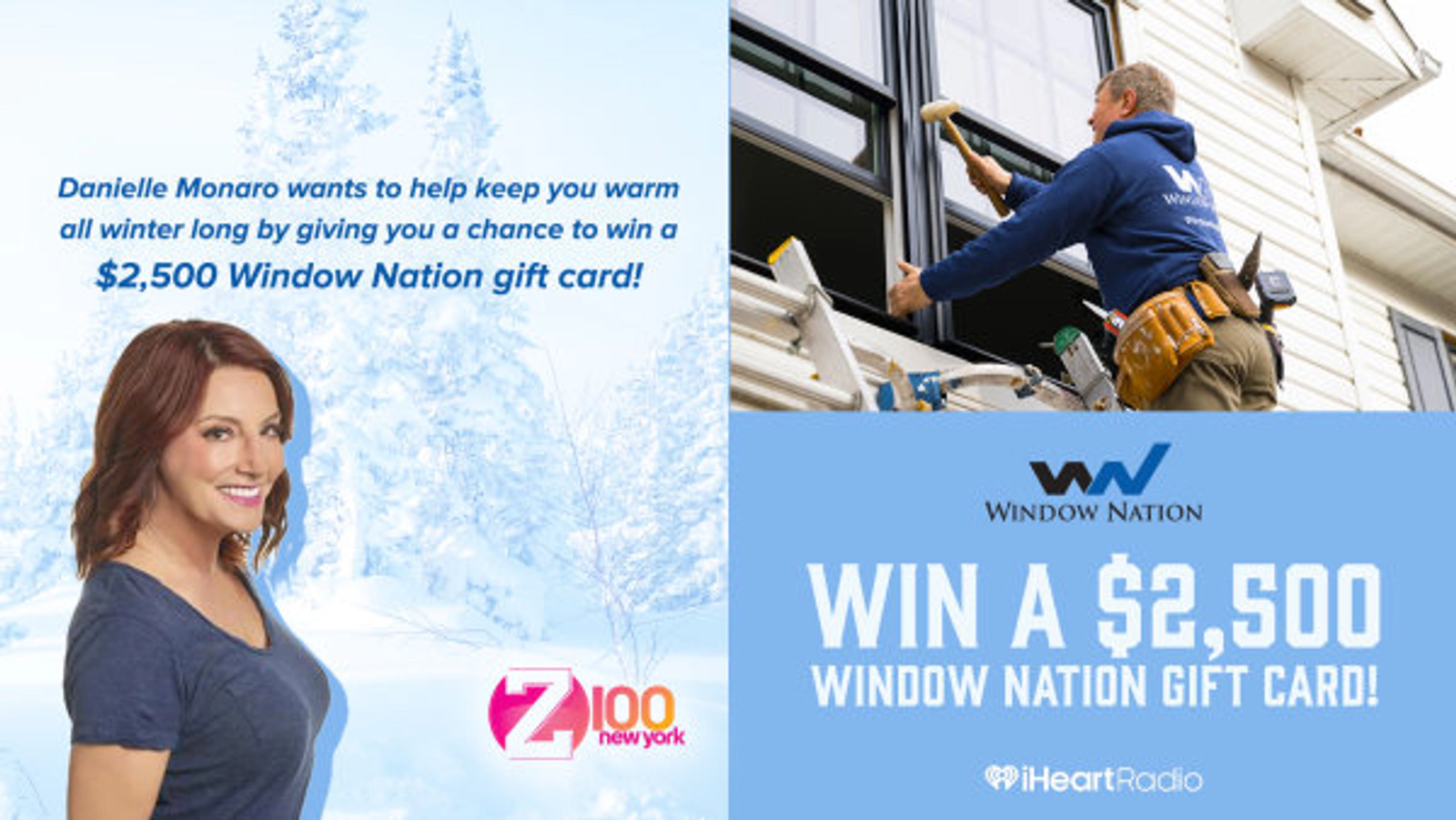 Win A $2,500 Window Nation Gift Card!