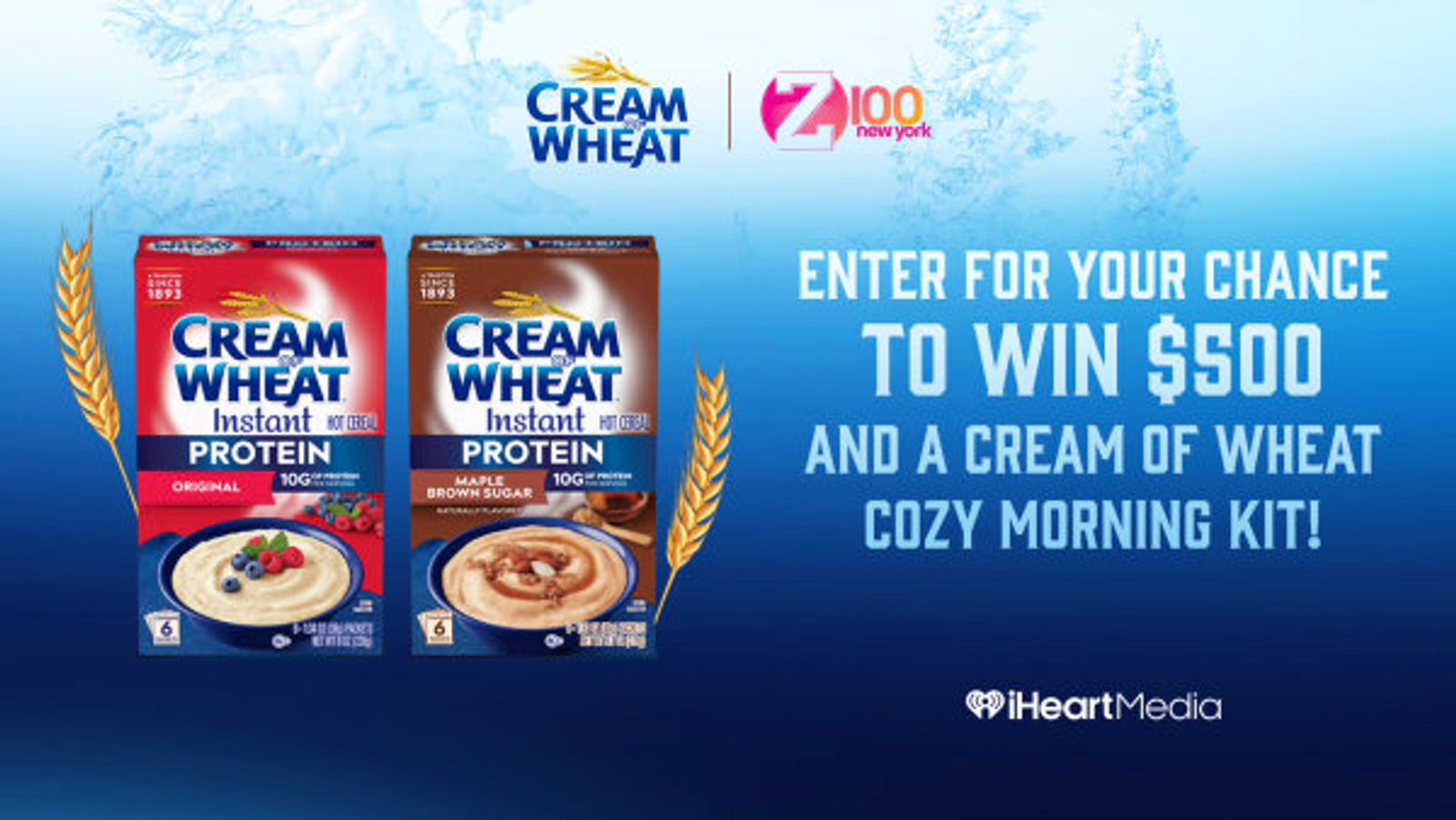 POWER UP YOUR DAY THE CREAM OF WHEAT PROTEIN WAY!