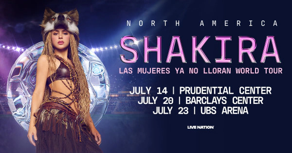 Win a Pair of Floor Seats to See Shakira!