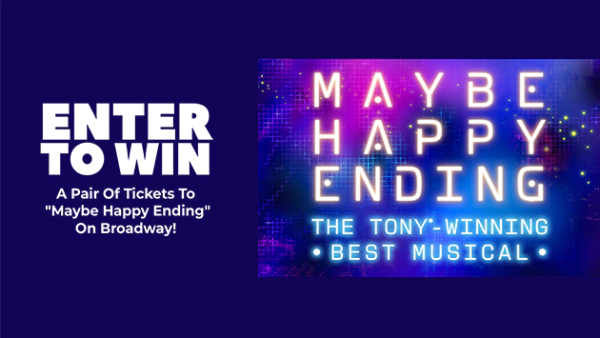 Scan QR Code For Your Chance To Win A Pair Of Tickets To "Maybe Happy Ending" On Broadway!
