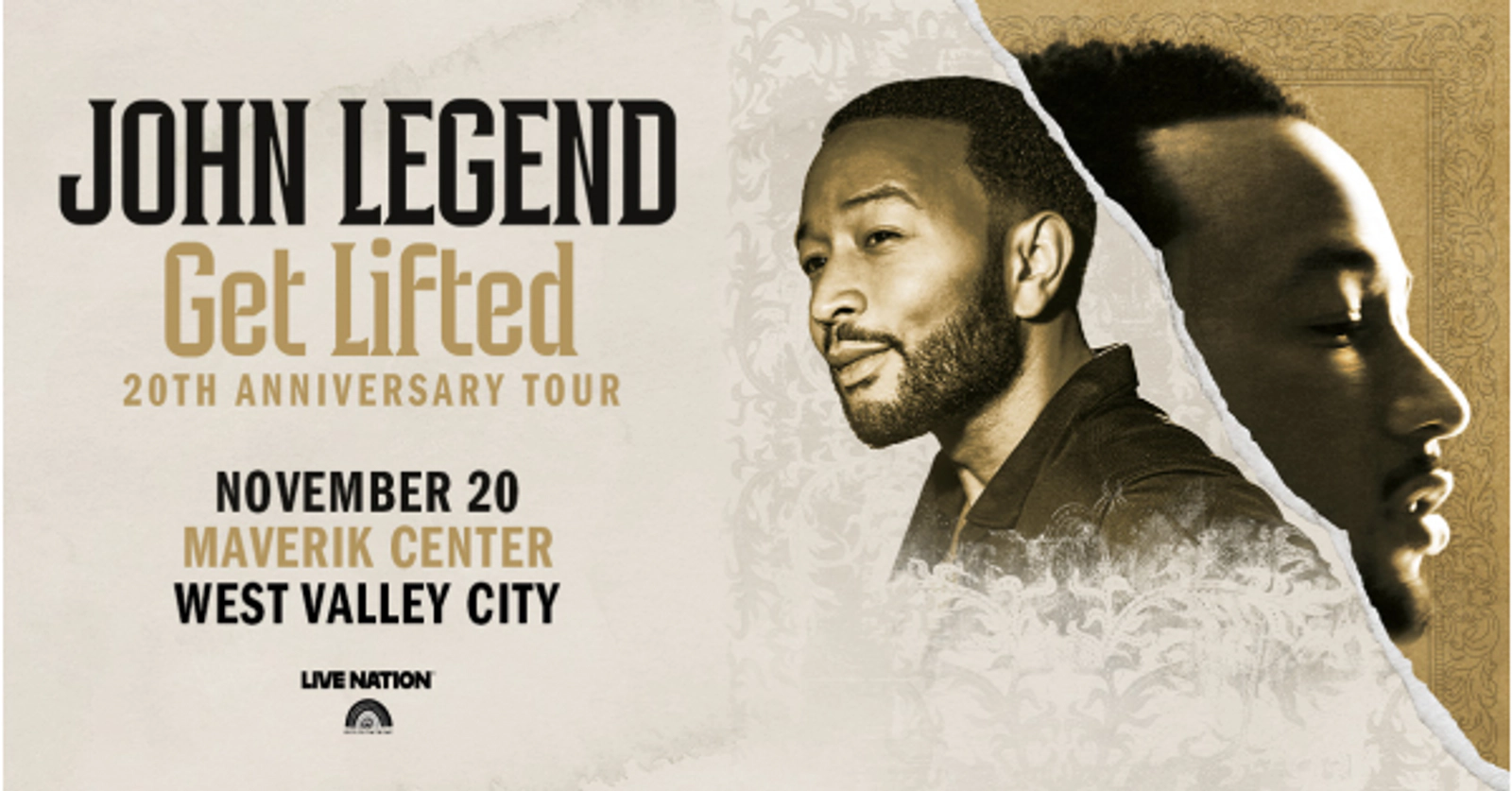 Win 2 Tix to John Legend on November 20th at The Maverik Center