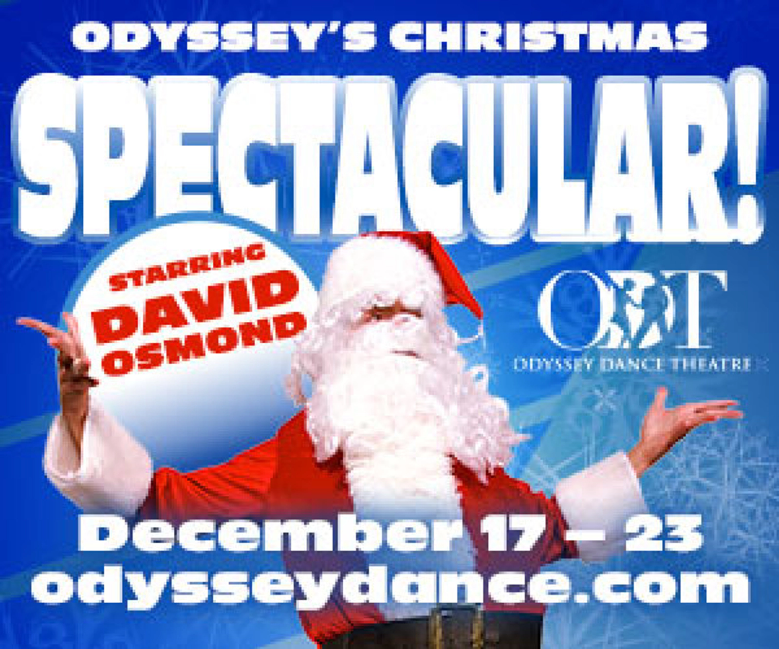 Enter For A Chance To Win 2 Tickets To The Odyssey Dance Theatre: Christmas Spectacular SPECTACULAR