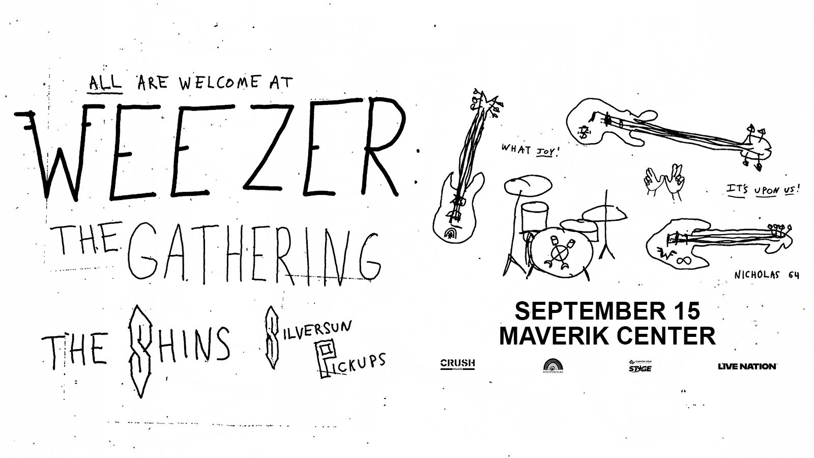 Win Two Tickets To Weezer At The Maverik Center On September 15th!
