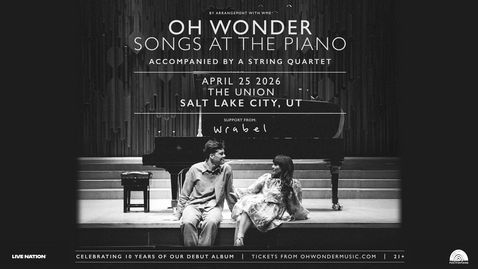 Win A Pair Of Tickets To OH WONDER At The Union On April 25th!