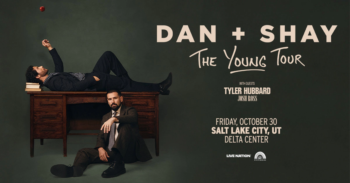 Win Tickets to Dan + Shay At The Delta Center On October 30th!