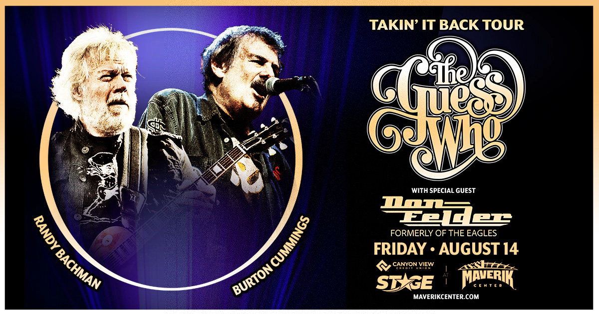 Win A Pair Of Tickets To The Guess Who On August 14th!