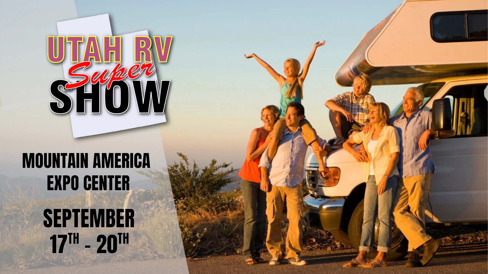 Utah RV SuperShow - September 17th - 20th
