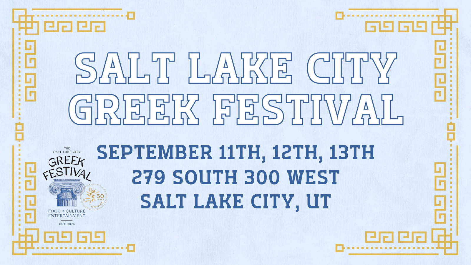 Win Tickets To The Salt Lake City Greek Festival!