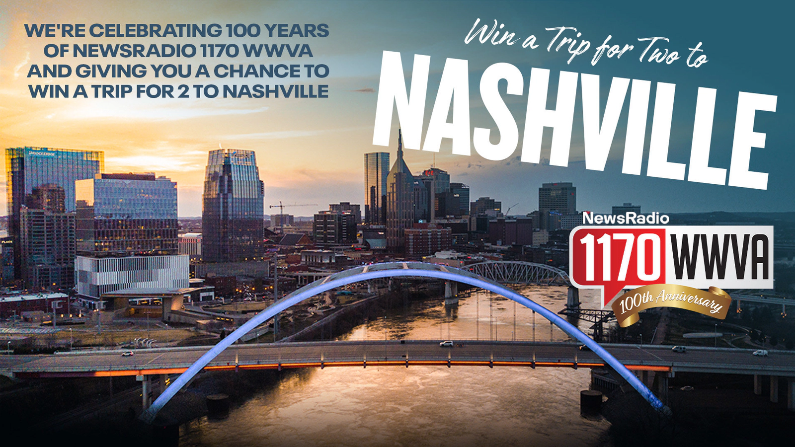 Win a Trip to Nashville! | NewsRadio 1170 WWVA | NewsRadio 1170 WWVA