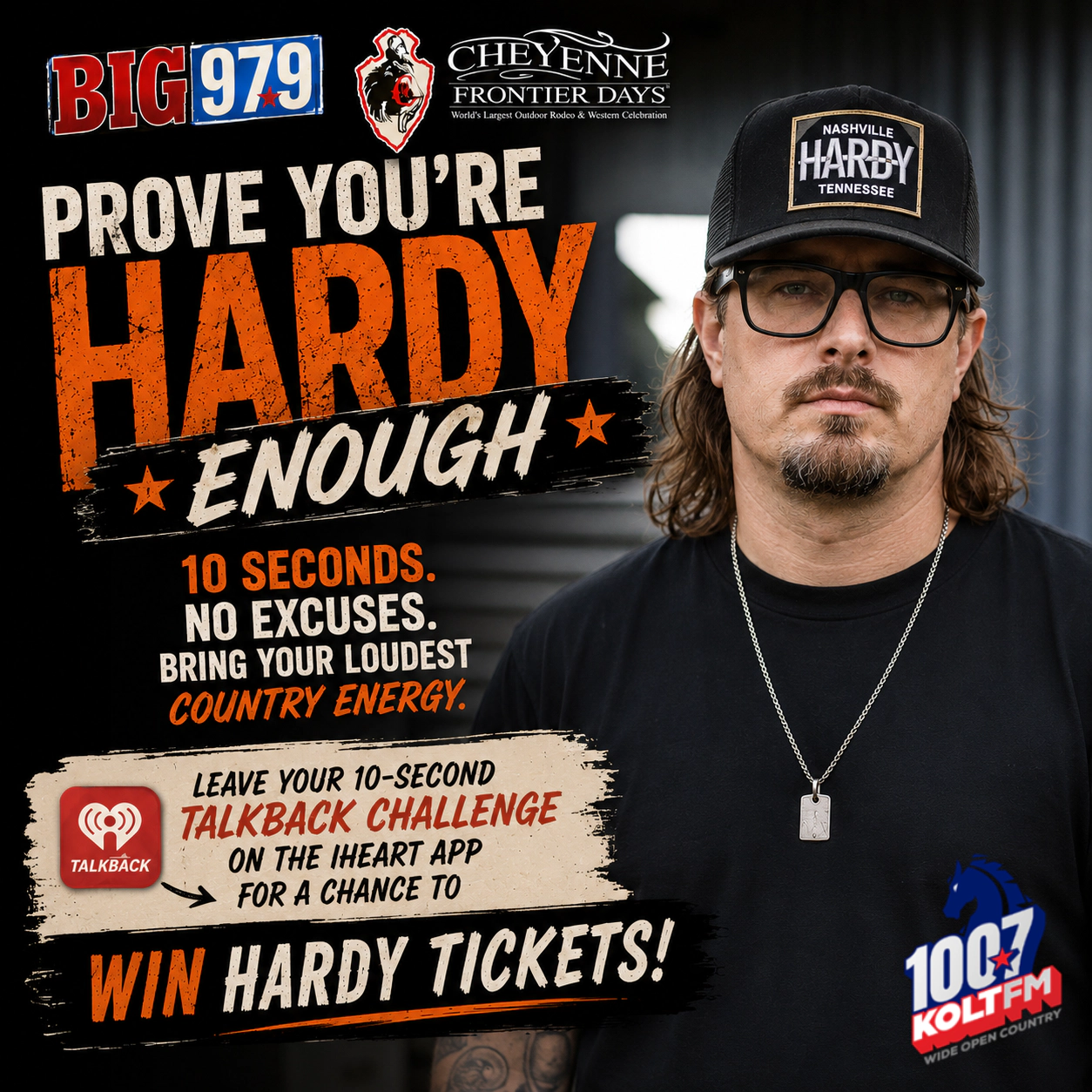 Hardy's Unapologetically Country