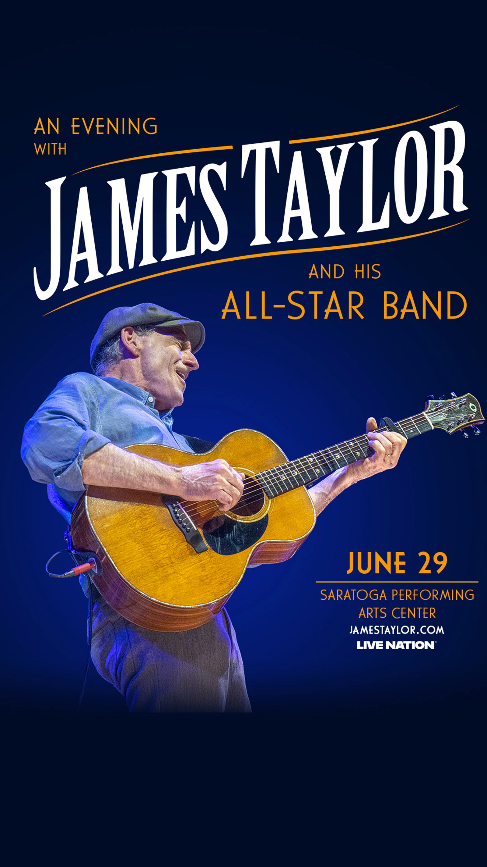 Enter to win the chance to see, James Taylor, Summer 2026!