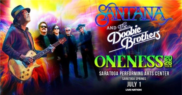 Win your chance to see Santana and The Doobie Brothers, July 1st!
