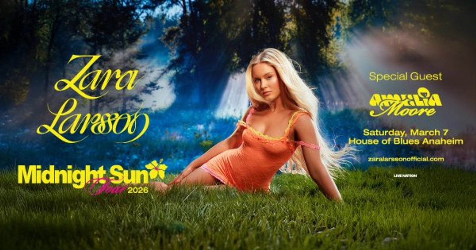 Enter to Win a Pair of Tickets to see Zara Larsson at House of Blues Anaheim! (3/7)