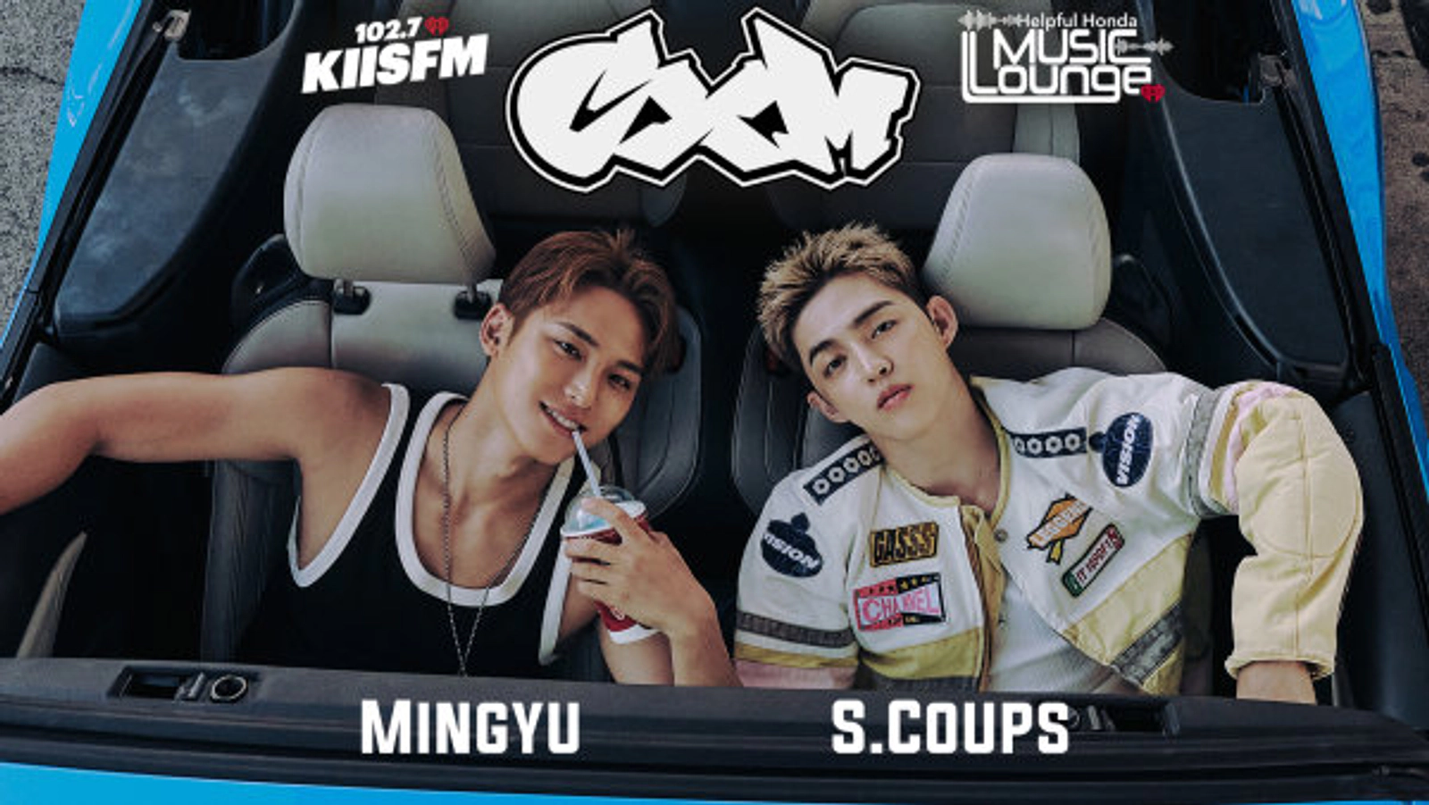 Attend a Special Interview with S.Coups & Mingyu from SEVENTEEN at the Helpful Honda Music Lounge! (10/15)