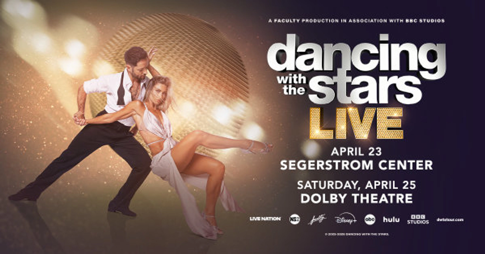 Enter to Win a Pair of Tickets to Dancing With The Stars: Live! at Segerstrom Center for the Arts in Costa Mesa! (4/23)