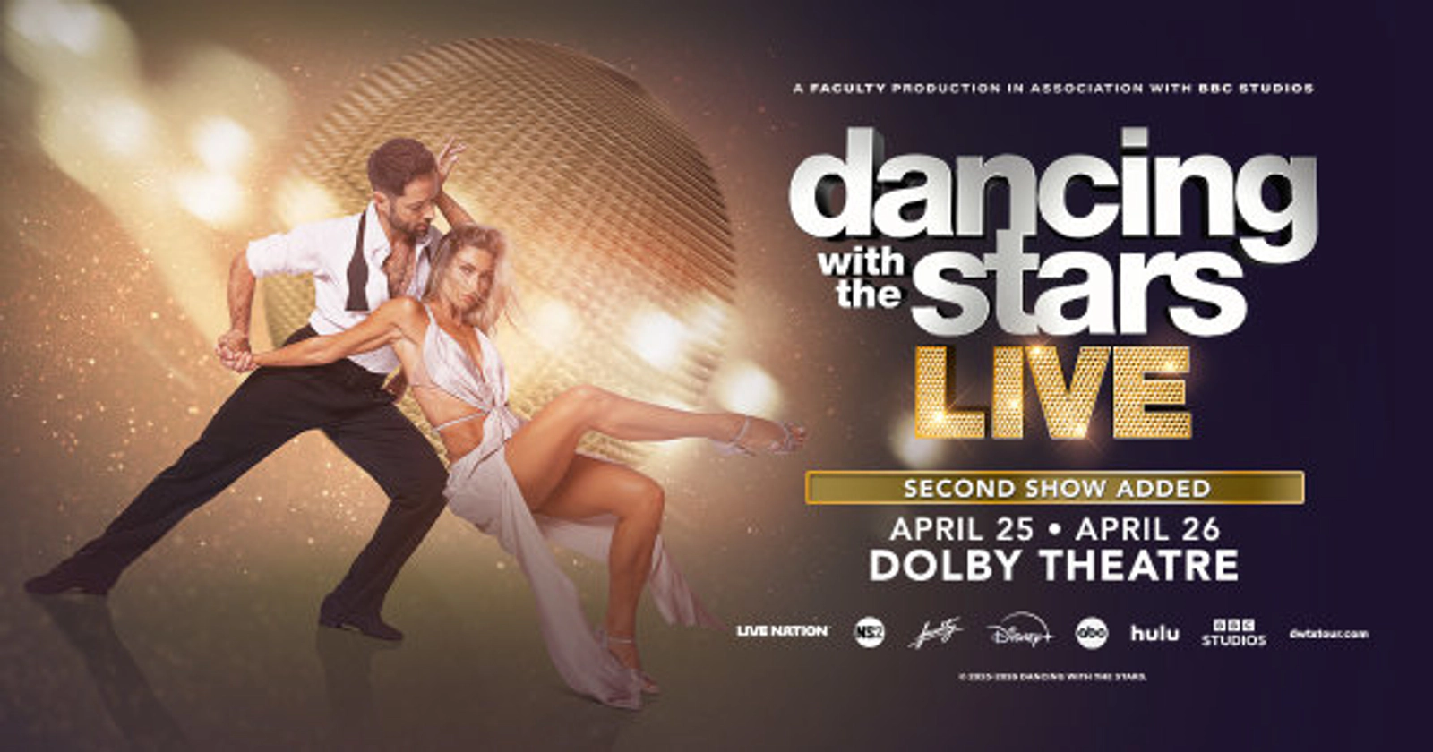 Enter to Win a Pair of Tickets to see Dancing With The Stars: Live! at Dolby Theatre! (4/26)