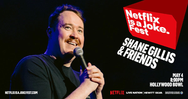 Enter to Win a Pair of Tickets to see Shane Gillis at Hollywood Bowl! (5/4)