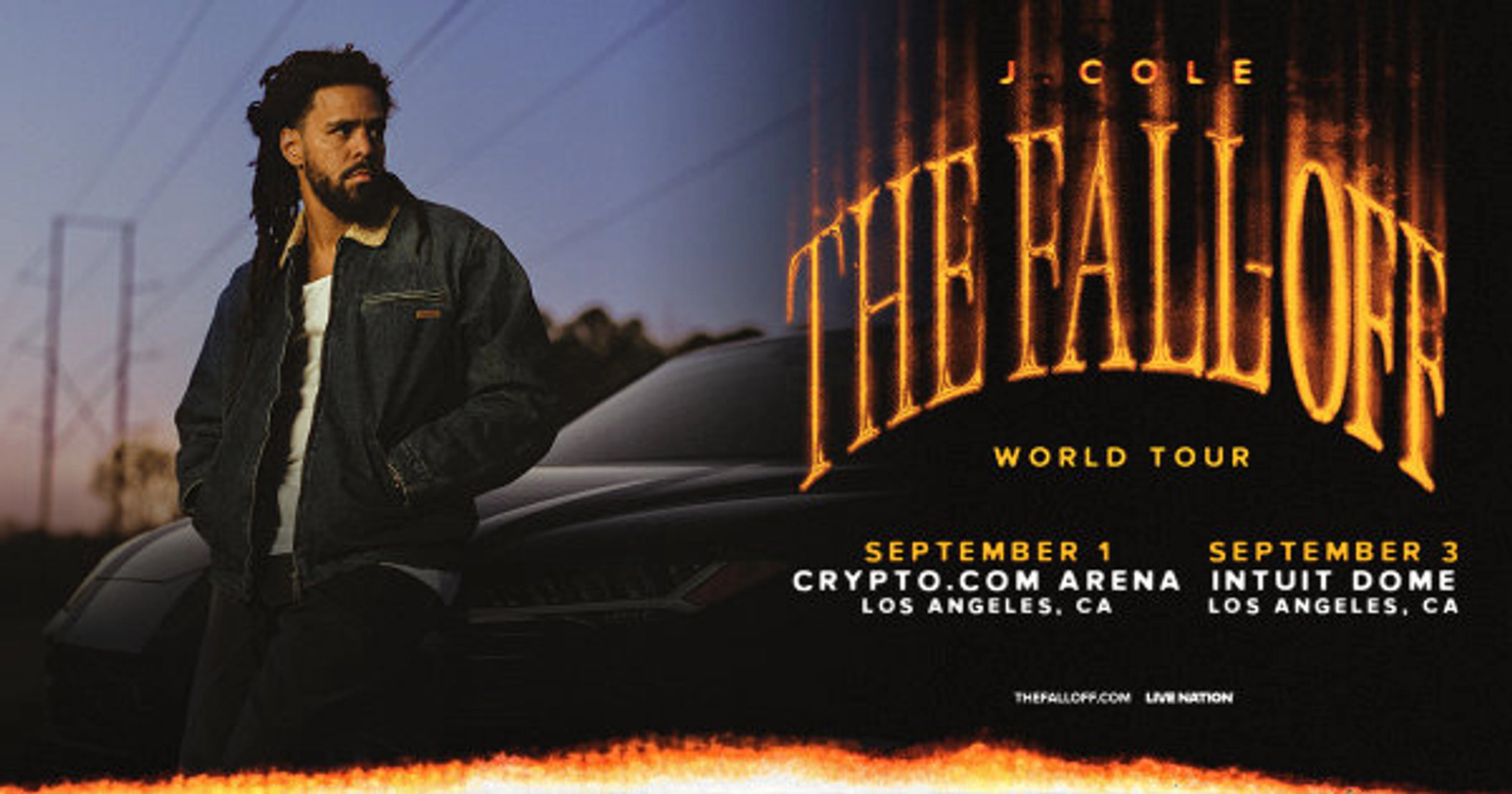 Enter to Win a Pair of Tickets to see J. Cole at Crypto.com Arena! (9/1)