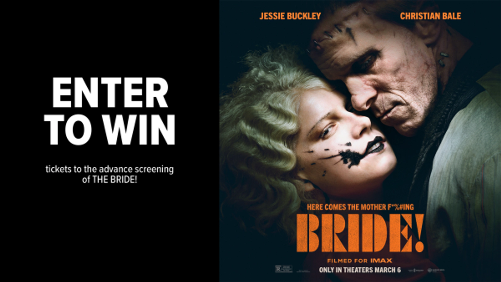 Win tickets to the advance screening of THE BRIDE!