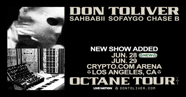 Enter to Win a Pair of Tickets to see Don Toliver at Crypto.com Arena! (6/29)