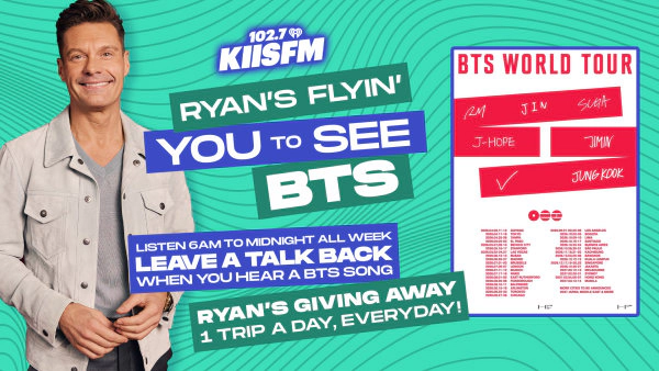 Ryan's Flyin' You All Over the U.S. to See BTS!
